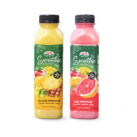 Bebida Smoothie Tropical Amarelo 500ML Garrafa PET NAWON Fábrica no Vietname GMP ISO Bebida Atacado Amostra Grátis OEM ODM