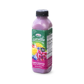 Purple Smoothie Drink 500ML PET Bottle NAWON Factory in Vietnam GMP ISO Wholesale Beverage Free Sample OEM ODM