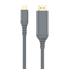 Vente directe d'usine Câble à fibre optique Type C vers HDMI pour équipement HD Câble mâle à mâle Longueur 1m/1.5/2m