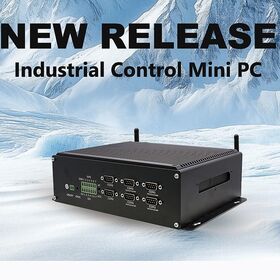 Mini PC Industrial EGLOBAL Prosesor Intel Core i5 8305G / i7 8705G, Memori D5, SSD M.2, Layar 4K HD, 6*COM, Kipas Senyap, Komputer Mini