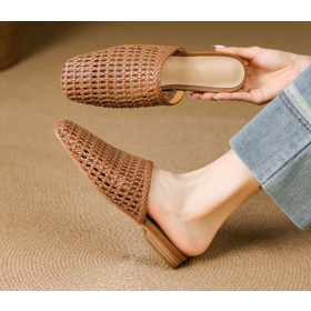 Chaussures Oxford Femme à Plateforme - Cuir épais, Bout Rond, Lacets - Confort Et Style Rétro