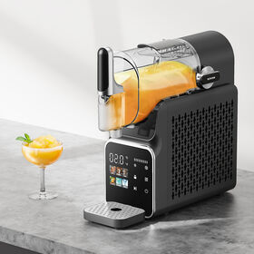 Machine à granité électrique portable 7 en 1, 1,8 L, réservoir unique, machine à glace pour boissons glacées, vin, machine à granité élégante