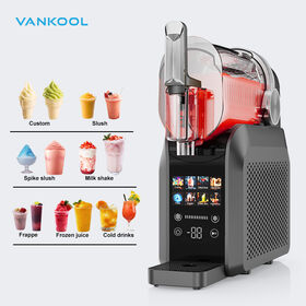 Machine à Boissons de Jus Congelé Maison 1.8L 8 en 1, Machine à Granités, Milkshake, Machine à Jus Frais, Machine à Crème Glacée
