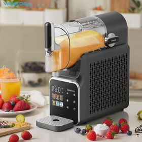 Machine à granité domestique à un seul coup de 1,8 L, meilleure vente, fabricant de boissons glacées de qualité avec nouveau moteur pour hôtels
