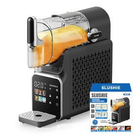 Machine à Granita et Crème Glacée Électrique 1.8L Automatique Auto-Nettoyante avec 8 Programmes Préprogrammés et Température Réglable