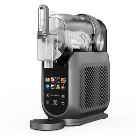 Máquina de granizados eléctrica automática portátil de 1.8L, tanque único, 8 en 1, para bebidas heladas y helados, uso doméstico