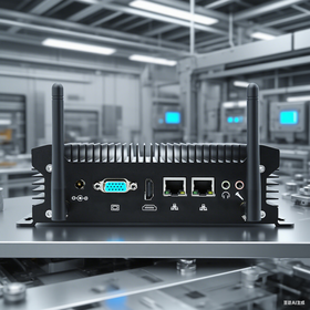 EGLOBAL Fabrikpreis 12. Gen i3 In-tel Core I3-1215U Mini Industrie-PC Neu Lüfterlos Dual LAN Dual RS232 COM 1VGA+1HD DDR5 Speicher