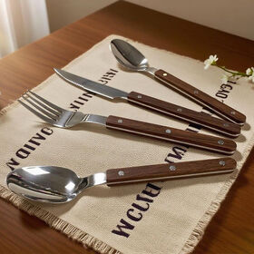 Hochwertiges, handgefertigtes Design-Besteckset aus Metall für Zuhause, Hotel, Restaurant, Tischgeschirr, Catering-Servierbestecksets