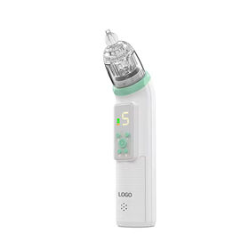 Wholesale Customizable Adjustable Food Grade Silicone Waterproof Durable Baby Electronic Nasal Aspirator