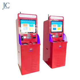 Borne de vente de billets en libre-service avec interface conviviale, écran tactile, paiement NFC, impression de billets fiable pour les parcs d'attractions