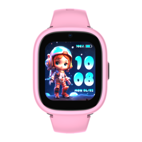 Montre Intelligente 4G pour Enfants - Premier "Smartphone" pour Étudiants : Pas de Jeux/Réseaux Sociaux/Appels Inconnus/Localisation GPS/SOS