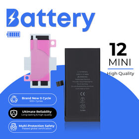Baterai Ponsel Keamanan Tinggi untuk iPhone 12 Mini, Grade OEM, Kompatibilitas Sempurna