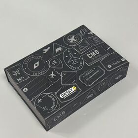Hersteller Großhandel Luxus Geschenkbox Himmel Erde Deckel Papierbox für Kerze Geschenkverpackung Wellpappe Prägedruck