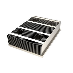 Dissipateur thermique à ailettes et fermeture à glissière personnalisé pour dissipateur thermique de cartes graphiques