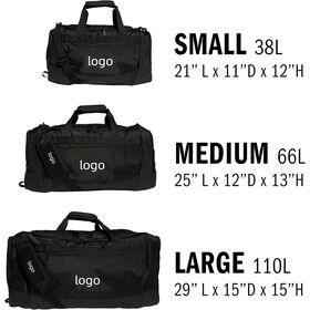 BSCI-Fabrik fertigt individuelle Weekender-Reisetasche, Unisex-Sport-Duffel-Bag mit Schuhfach
