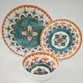 Amolass – Service de vaisselle – 12 pièces – Pour 4 personnes – Assiettes plates Amolass – Service de vaisselle – 12 pièces – Pour 4 personnes – Assiettes plates