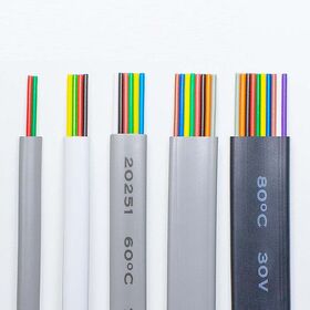 Cable telefónico plano de 2/4/6/8 hilos de colores, RJ11 a RJ45, para extensiones telefónicas