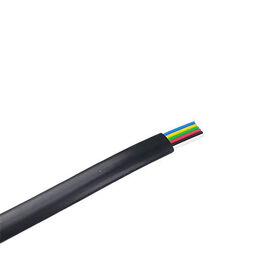 Kabel Telepon Bulat 2 Core 4 Core 6 Core 8 Core RJ11 ke RJ45 untuk Menghubungkan Mesin Faks