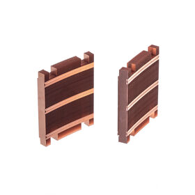 Pabrik langsung Aluminium Extrusion heatsink pendingin pasif untuk Lampu Jalan LED