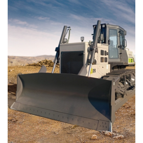 جرافة زاحفة ZD170 من العلامة التجارية الصينية الشهيرة قوة 140kw وزن التشغيل 16600 سعة Dozing 4.5cbm جرافة في المخزن