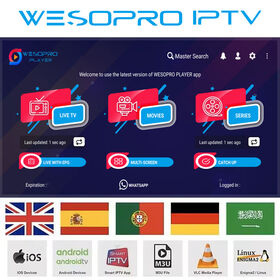 IPTV-Abonnement M3U-Liste 12 Monate Code mit XXX-Kanälen für Europa Spanien Schweden Niederlande Frankreich Italien Deutschland