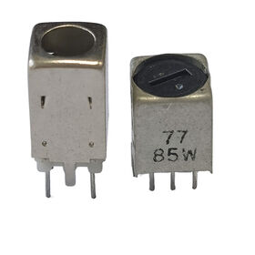 Induktor Variabel RF 1mH IFT Kumparan yang Dapat Disesuaikan 7mm 455 kHz Kustom Pabrik 10mm untuk FM/AM