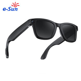 KI-Smart-Kamera-Brille - 1080P HD-Aufnahme, 8MP-Kamera, 32MP-Foto, Anti-Shake, Magnetisches Laden, Dual-HIFI-Bass-Lautsprecher-Mikrofone