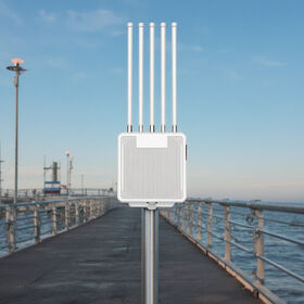 Ponto de Acesso Sem Fio Externo Dual Band WIFI6 11ac Avançado para Atacado com Modo de Trabalho AP/Repetidor de Roteamento Externo