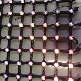 Ultra-Light P50 Transparent LED Panels with 6000 Nits Brightness for High-Visibility Window Displays
