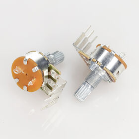 Schichtpotentiometer, 10 k, 0.2 W, linear, Lötstift, 63250-01400/10K LIN