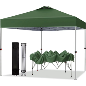 Tente Pliante Extérieure 3x3m, Abri Solaire de Camping - Tente de Fête Série, 9,3 m² pour Événements, Fêtes, Camping - Tonnelle