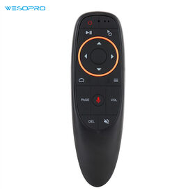 Sprachfernbedienung G10S Air Mouse 2.4G Drahtlose IR-Lernfunktion Fernbedienung für Smart TV Box / IPTV-Abonnement