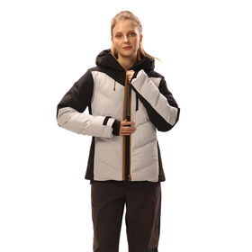 Jaket musim dingin olahraga yang dipersonalisasi, breathable dan tahan angin, cocok untuk ukuran plus