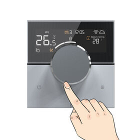 Termostato Inteligente Tuya 16A para Calefacción Eléctrica por Suelo Radiante, Controlador de Temperatura, Interruptor de Caldera, Color HY12WE-1 WiFi