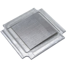 Heat Sink Aluminium CNC Machined dan Diekstrusi dengan Anodizing Bening dari Heat Sink Aluminium Machined
