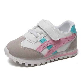 Nouveaux enfants antidérapants légers semelles souples Sneakers garçon chaussures de sport pour la marche en cours d'exécution
