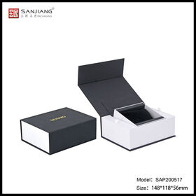 Schmuckschatullen aus Papier zum Fabrikpreis für Geschenkverpackungen für Ringe, Ohrringe, Halsketten und Armbänder
