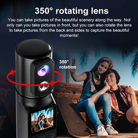 Portable 6K30fps WiFi Action Sports DV Camera Recorder High CMOS Screen 7-hour Work Driving Record EIS Night Vision MicroSD