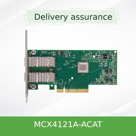 Mellanox ConnectX-4 MCX4121A-ACAT Dual-Port 25GbE SFP28 PCIe Netzwerkadapterkarte mit SR-IOV für Virtualisierung & Cloud