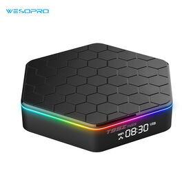 T95Z PLUS 4K Android 12 TV Box with Dual-Band WiFi 6 Bluetooth 5.0 and 4GB RAM 64GB ROM for Enhanced Streaming IPTV Subscription