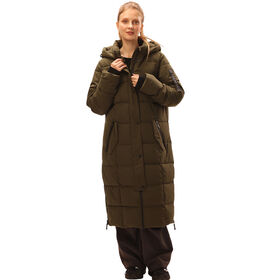 Women's jacket, long sleeved casual wear, winter down jacket