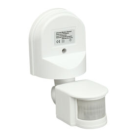 Sensor de movimiento infrarrojo de pared de 180 grados IP44 Distancia de detección Sensor de pared para sensores de posición de movimiento