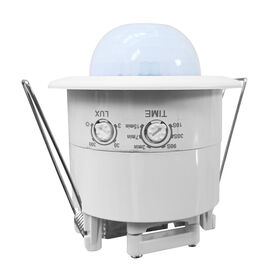 حساس حركة PIR للسقف بزاوية 360 درجة، عالي الحساسية، بعيد المدى، يعمل بالأشعة تحت الحمراء