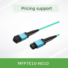 Cabo de fibra crossover MPO/APC multimodo de alto desempenho MFP7E10-N010 400G para interconexões de data centers