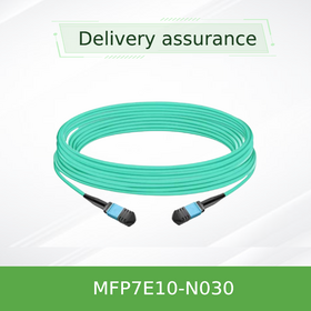 High-Density MFP7E10-N030 400G Multimode MPO Crossover Cable for Data Center Interconnects