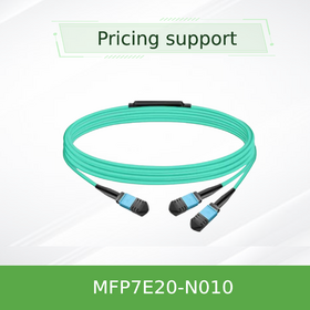 Cable óptico divisor de alto rendimiento MFP7E20-N010 400G a doble 200G MPO-12/APC a doble MPO-12/APC 1:2