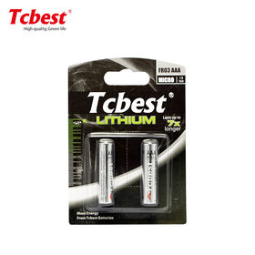 Pile AAA au lithium cylindrique Li-FeS2 FR10445 FR03 OEM/ODM pour outils électriques MSDS