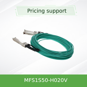 Cabo Ótico Ativo Splitter de Data Center de Alta Velocidade MFS1S50-H020V 200G para Dual 100G QSFP56 AOC 20m