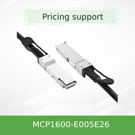 Nuevo Cable de Cobre Pasivo DAC QSFP28 de Alta Velocidad MCP1600-E005E26100G EDR de 5m para Interconexión de Centros de Datos