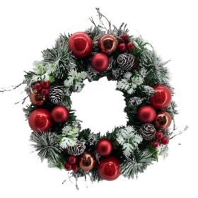 Bouquet De Fleurs Artificielles En Mousse De Uits Rouges Pour Noël, Baies, Plantes, Décoration De Chambre, Maison, Ixde Mariage, Cadeaux, 6 Pièces